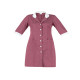 Casacca Ortensia - da donna - manica 3/4 - taglia M - bordeaux - Giblor's