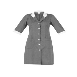 Casacca Ortensia - da donna - manica 3/4 - taglia M - grigio chiaro - Giblor's