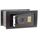 Cassaforte da muro -  serratura elettronica - 33 x 20 x 23 cm - 9 kg - nero - Iternet