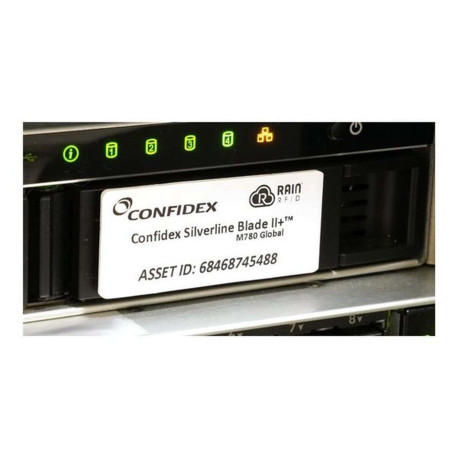 Zebra Confidex Silverline Blade II+ M780 Global - Polietilene tereftalato (PET) - adesivo ad elevata aderenza -, EPC Class 1 Ge
