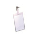 DURABLE - Porta badge - per 90 x 60 mm - clip - trasparente (pacchetto di 25)