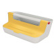 Cassetta portaoggetti Cosy - con maniglia - giallo - Leitz