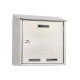 Cassetta postale Elios Steel - 27,5 x 35 x 12 cm - acciaio inox - Metalplus