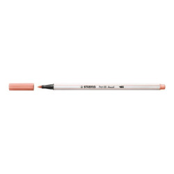 STABILO Pen 68 Brush - Penna con punta a pennello - marrone - inchiostro base acqua