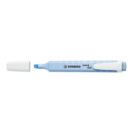 STABILO swing cool - Evidenziatore - blu scuro pastello - inchiostro base acqua - 1-4 mm