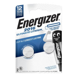 Energizer Batteria a bottone CR2016 Ultimate Lithium Performance BP2 3V