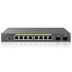 Engenius EWS2910P-FIT - Switch 8-port GbE PoE.afat(+) 55W, 2xSFP Desktop wall-mountable