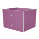 Cassettiera per casellario Rainbow - 2 cassetti - 32,5x28,8x32,5 cm - viola