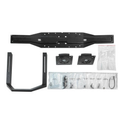 Ergotron - Componente di montaggio (impugnatura, supporto per doppio monitor) - per 2 display LCD - nero - dimensione schermo: 