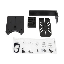 Ergotron Scanner Shelf, VESA Attach - Mensola per scanner di codici a barre - nero - per P/N: 45-353-026