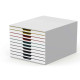 Cassettiera Varicolor - 28 x 35,6 x 29,2 - 10 cassetti - Durable