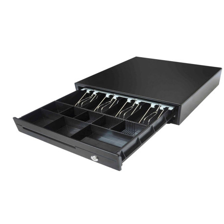 Cassetto portadenaro DCE410 - 41 x 42 x 10 cm - nero - Iternet