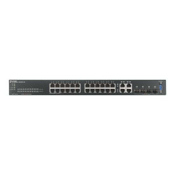 Zyxel GS2220-28 - Switch - gestito - 24 x 10/100/1000 + 4 x combo Gigabit SFP - montabile su rack