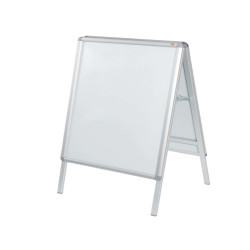Cavalletto bifacciale A Frame - cornici a scatto - A1 - 84,1 x 59,4 cm - Nobo