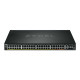 Zyxel XGS2220 Series XGS2220-54HP - Switch - 48-port GbE L3 access, NebulaFLEX Cloud, with 6 10G uplink - gestito - 40 x 10/100