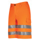 Bermuda alta visibilità Altair - taglia L - arancio fluo - U-Power