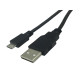 Cavo adattatore da USB a micro USB - 1 mt - MKC