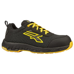 Calzatura di sicurezza Maverick Red Ego S3S ESD - numero 42 - nero/giallo - U-Power