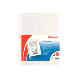 Esselte Office - Busta trasparente - per 220 x 300 mm - trasparente (pacchetto di 50)