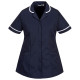 Camice da donna - maniche corte - elasticizzato - taglia S - blu navy - Portwest
