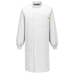 Camice da laboratorio Howie - antistatico - taglia L - bianco - Portwest