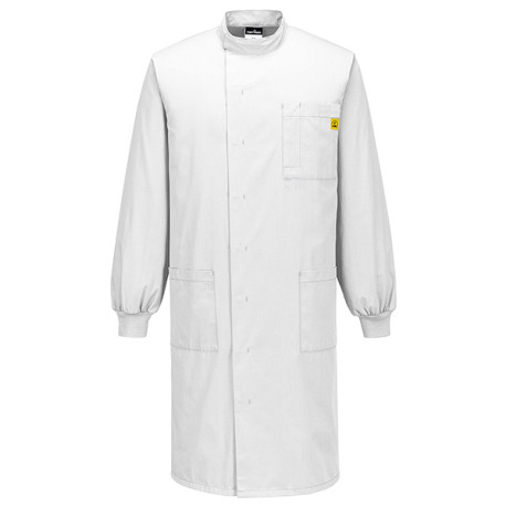 Camice da laboratorio Howie - antistatico - taglia XXL - bianco - Portwest