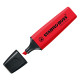 Evidenziatore Stabilo Boss Original - punta a scalpello - tratto 2 - 5 mm - rosso rosso - Stabilo