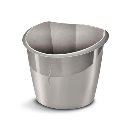 Cestino gettacarte Ellypse Xtra Strong - altezza 38 cm - 15 L - grigio talpa - CEP