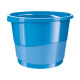 Cestino gettacarte Europost VIVIDA - 25,8 x 28,5 cm - altezza 32,2 cm - 14 L - blu - Esselte