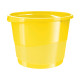 Cestino gettacarte Europost VIVIDA - 25,8 x 28,5 cm - altezza 32,2 cm - 14 L - giallo - Esselte