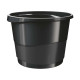 Cestino gettacarte Europost VIVIDA - 25,8 x 28,5 cm - altezza 32,2 cm - 14 L - nero - Esselte