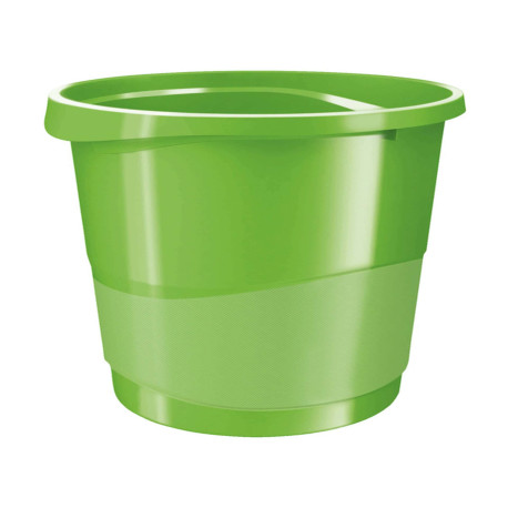 Cestino gettacarte Europost VIVIDA - 25,8 x 28,5 cm - altezza 32,2 cm - 14 L - verde - Esselte