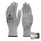 Guanti antitaglio Venicut B08 - maglia econocut - palmo in poliuretano - taglia 09 - grigio - Deltaplus - pack 3 paia