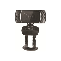 Trust Trino HD Video Webcam - Webcam - colore - 1280 x 720 - audio - USB 2.0