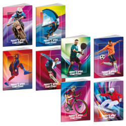 Maxiquaderno Sport - A4 - 10mm - 20+1 fogli - 80 gr - Blasetti