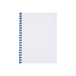 GBC CombBind - 12 mm - 21 anelli - A4 (210 x 297 mm) - 95 fogli - blu - 100 pezzi pettine per la rilegatura in plastica - per P