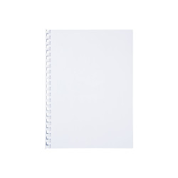 GBC CombBind - 14 mm - 21 anelli - A4 (210 x 297 mm) - 125 fogli - bianco - 100 pezzi pettine per la rilegatura in plastica - p