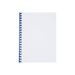 GBC CombBind - 14 mm - 21 anelli - A4 (210 x 297 mm) - 125 fogli - blu - 100 pezzi pettine per la rilegatura in plastica - per 