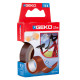 Nastro adesivo telato Tex - 19 mm x 2,7 m - marrone - Geko