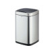 Cestino no touch - con sensore - 30,5 x 30,5 x 69 cm - 35 lt - argento metallizzato - Durable