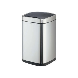 Cestino no touch - con sensore - 30,5 x 30,5 x 69 cm - 35 lt - argento metallizzato - Durable