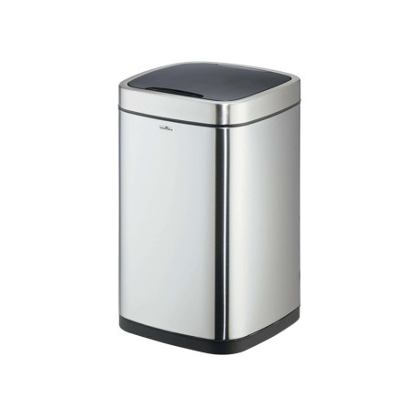 Cestino no touch - con sensore - 30,5 x 30,5 x 69 cm - 35 lt - argento metallizzato - Durable