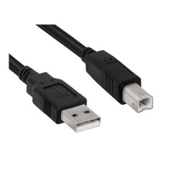 Hamlet XCU2AM-BM18USB-A 2.0 to USB-B 2.0 MMda 1.8 MT Cavo USB 2.0 da Tipo A a Tipo B Maschio-Maschio 1,8 Metri per Periferiche 