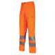 Pantaloni alta visibilità Vega - taglia XXL - arancio fluo - U-Power
