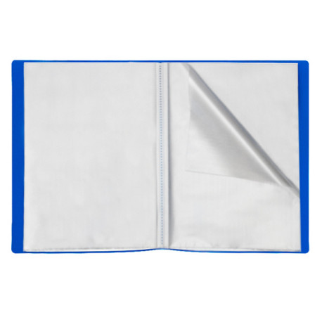 Portalistini Eco - PP - 22 x 30 cm - 40 buste lisce - blu - Starline