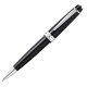 Penna sfera Bailey Light - punta F - fusto nero/cromo - Cross