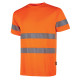 T-shirt alta visibilità Mizar - taglia XXL - arancio fluo - U-Power - conf. 3 pezzi