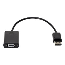 HP DisplayPort to VGA Adapter - Convertitore video - DisplayPort - VGA - per EliteBook 8470- ZBook 14, 14 G2, 14u G4, 15 G2, 15