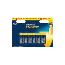 Varta Energy 4103 - Double Blister - Batteria 10 x AAA - Alcalina