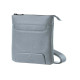 City bag piccola Gate Trended - 20 x 26 x 2 cm - ecopelle - azzurro - In Tempo